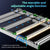 BESTVA Bars LED Grow Lights TF Series for Indoor Plants Samsung LM301B Diodes Full Spectrum Daisy Chain Grow Light Achieve 2.9umol/J